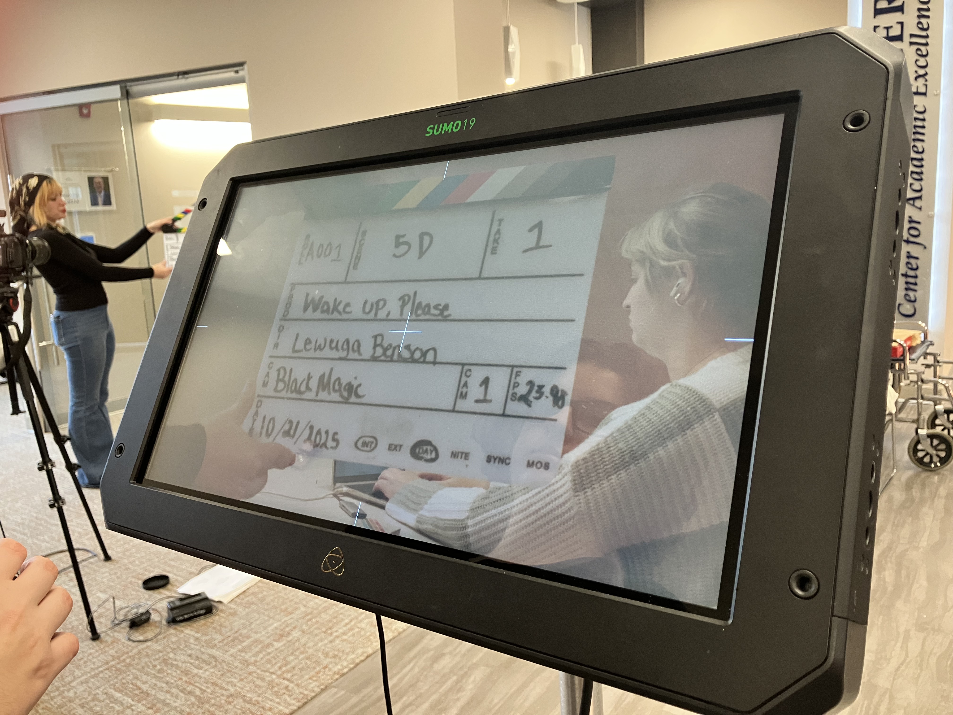 Directing on location